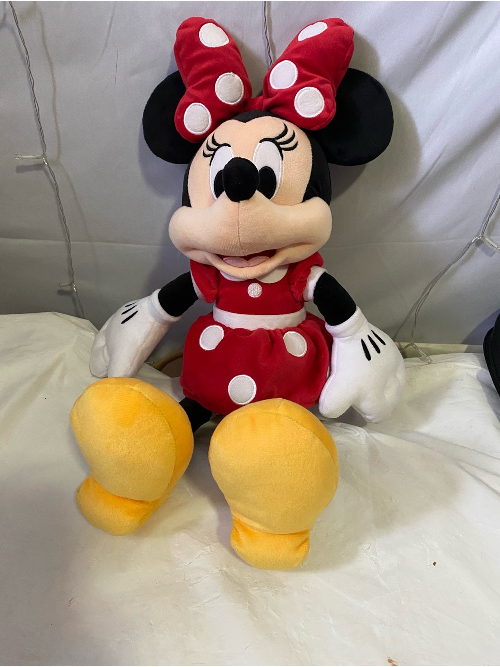 Disney Minnie Mouse Plush Toy - Red Dress